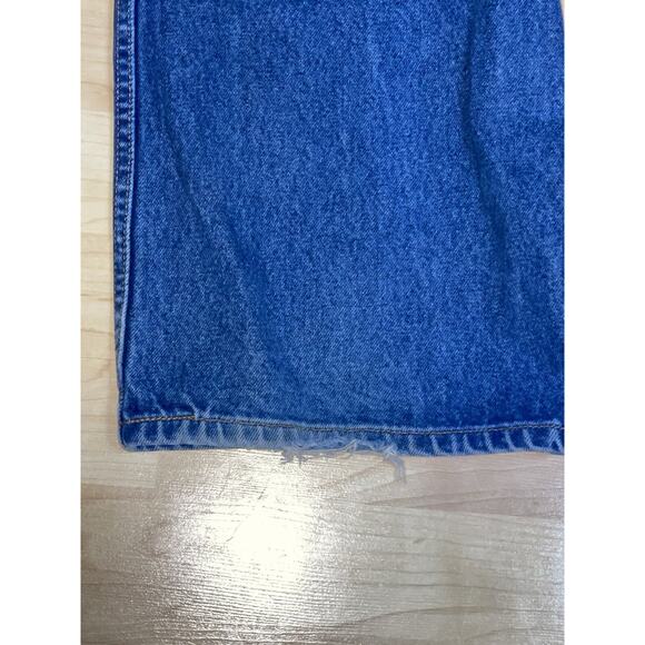 Vintage Levi's 517 Jeans Mens 40x32 Dark Wash Boot Cut 90s Y2K Red Tag - Picture 3 of 7